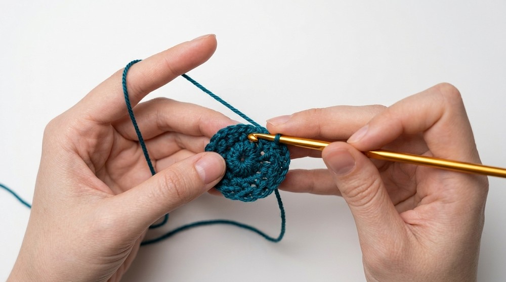 How to crochet a cowboy hat 3
