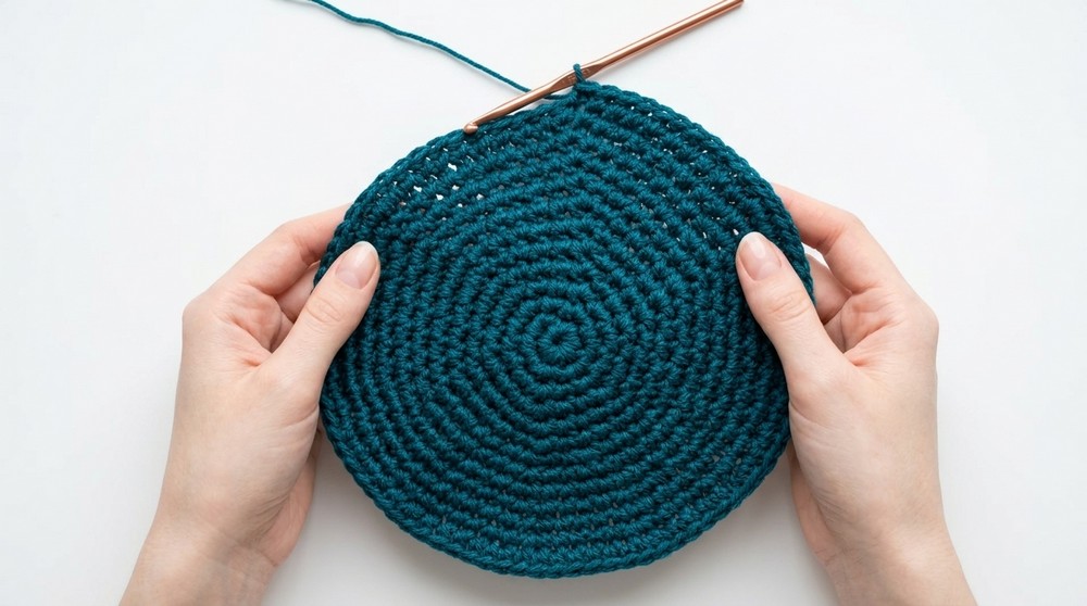 How to crochet a cowboy hat 5