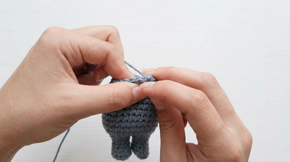 JOE GARDNER AMIGURUMI TUTORIAL SOUL EASY STEP-BY-STEP 5