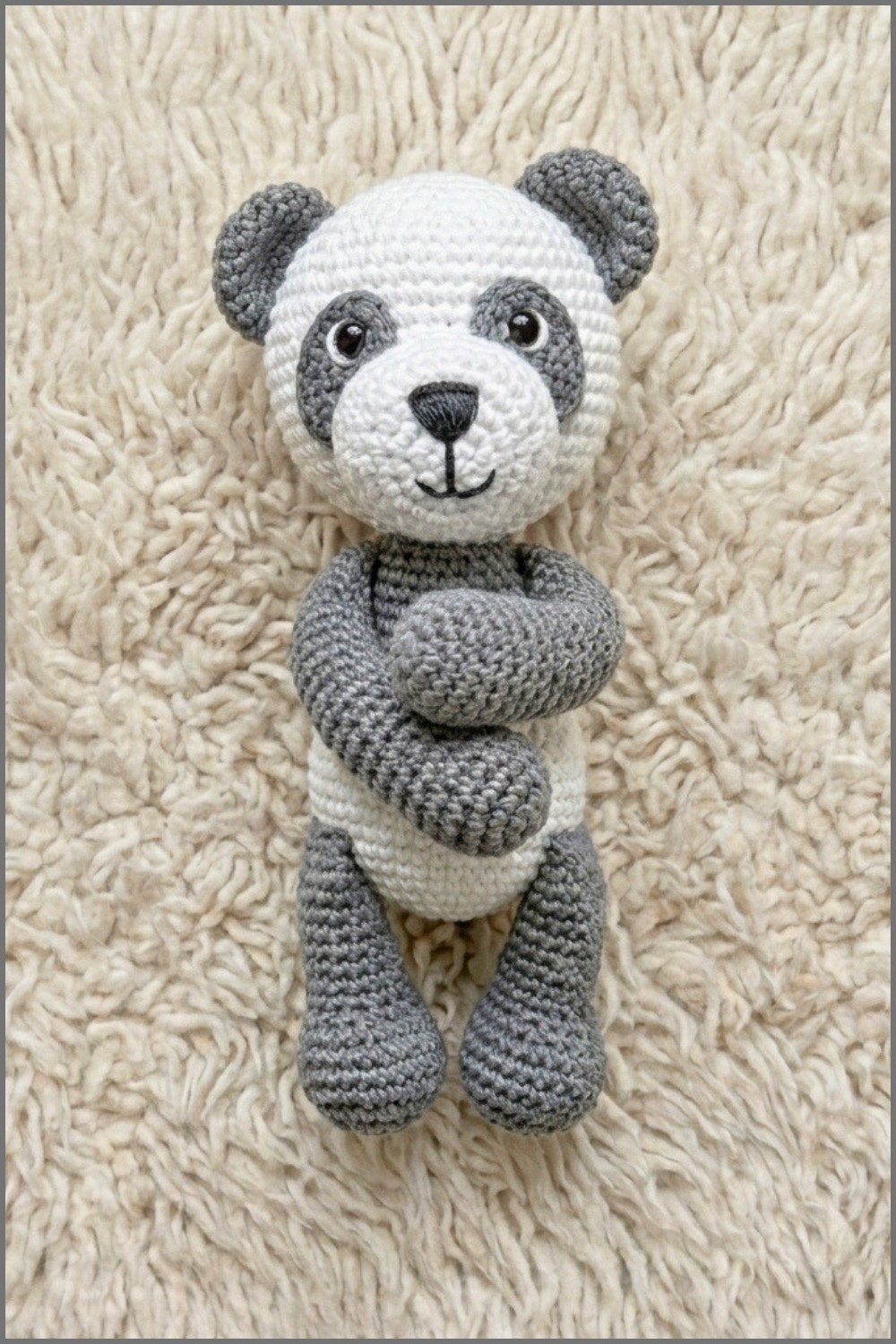 Panda Amigurumi Curtain Tiebacks 10