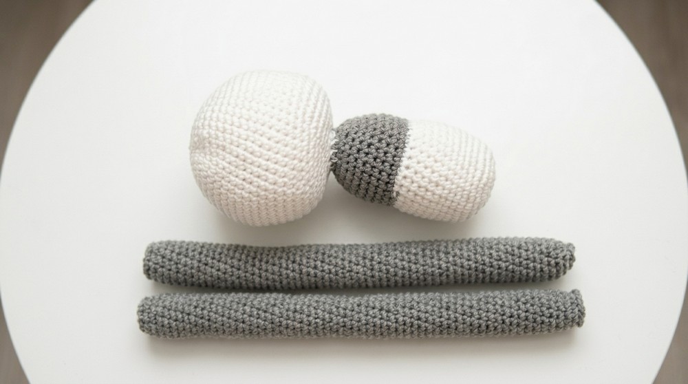 Panda Amigurumi Curtain Tiebacks 9