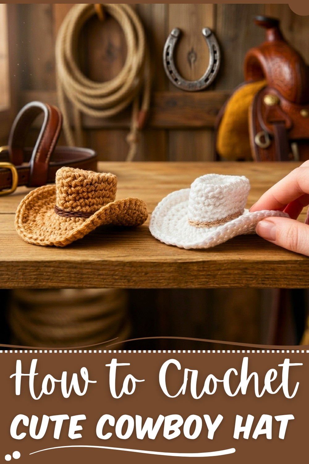 TUTORIAL Cowboy Hat 1