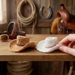 TUTORIAL Cowboy Hat 10