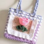 Crochet 3d Flower Bag Pattern 2