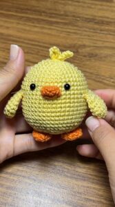 Crochet Amigurumi Chick Step-by-step Tutorial 1