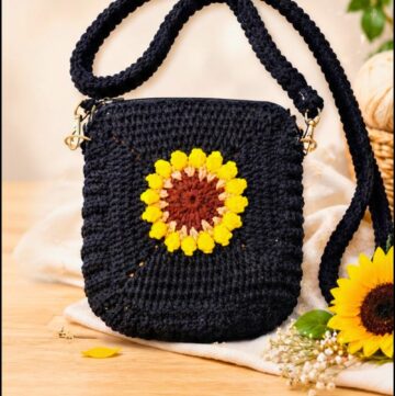 Crochet Carry Sunshine Bag Tutorial 1