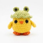 Crochet Chick With Frog Hat Pattern 5