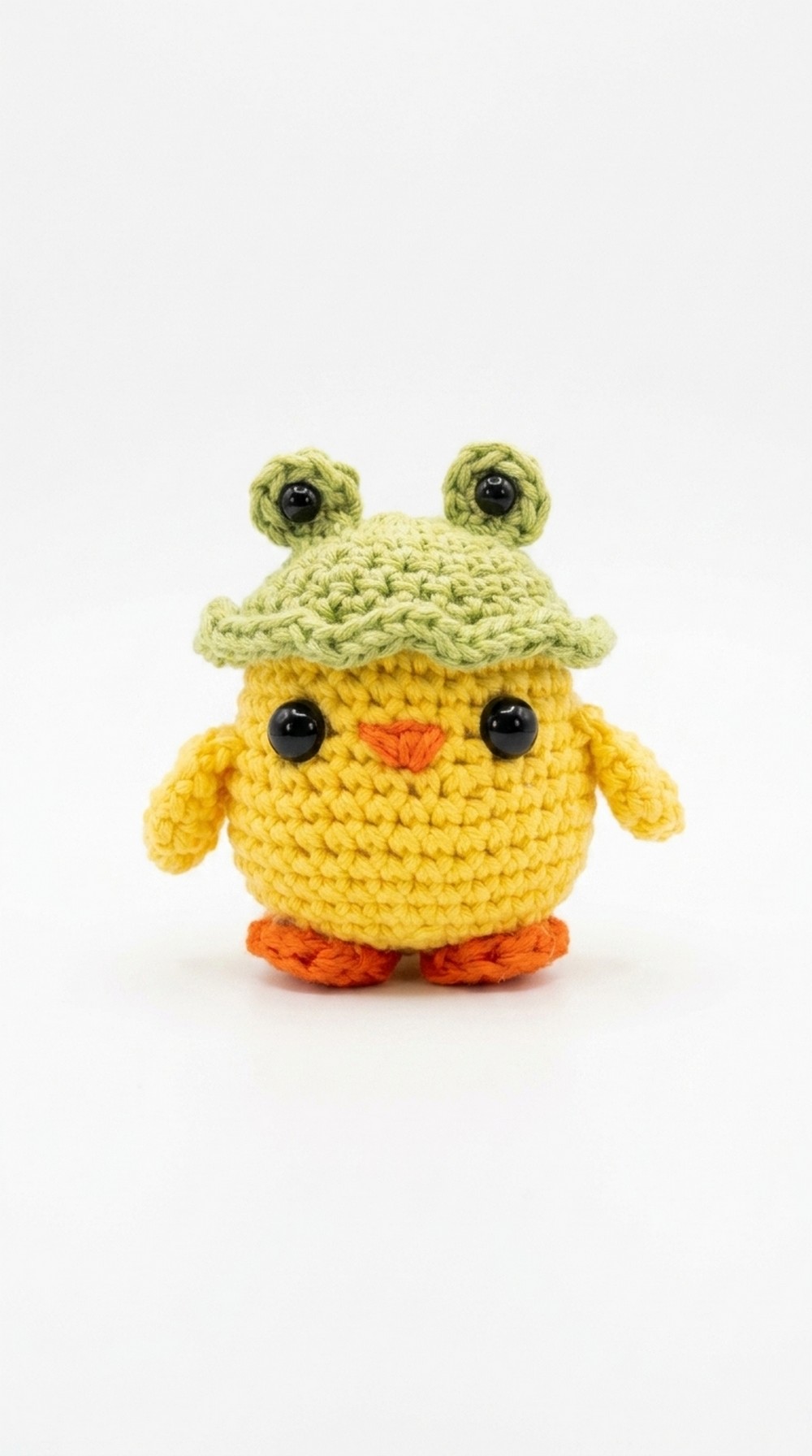 Crochet Chick With Frog Hat Pattern 5