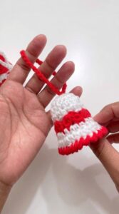 Crochet Christmas Bell Pattern 5