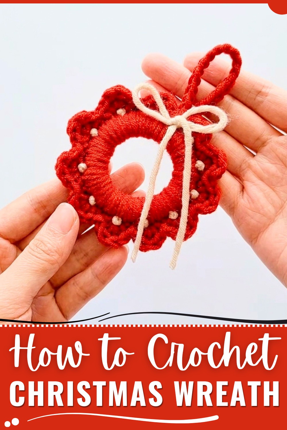Crochet Christmas Wreath Pattern