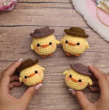 Crochet Cowboy Chick Pattern 1