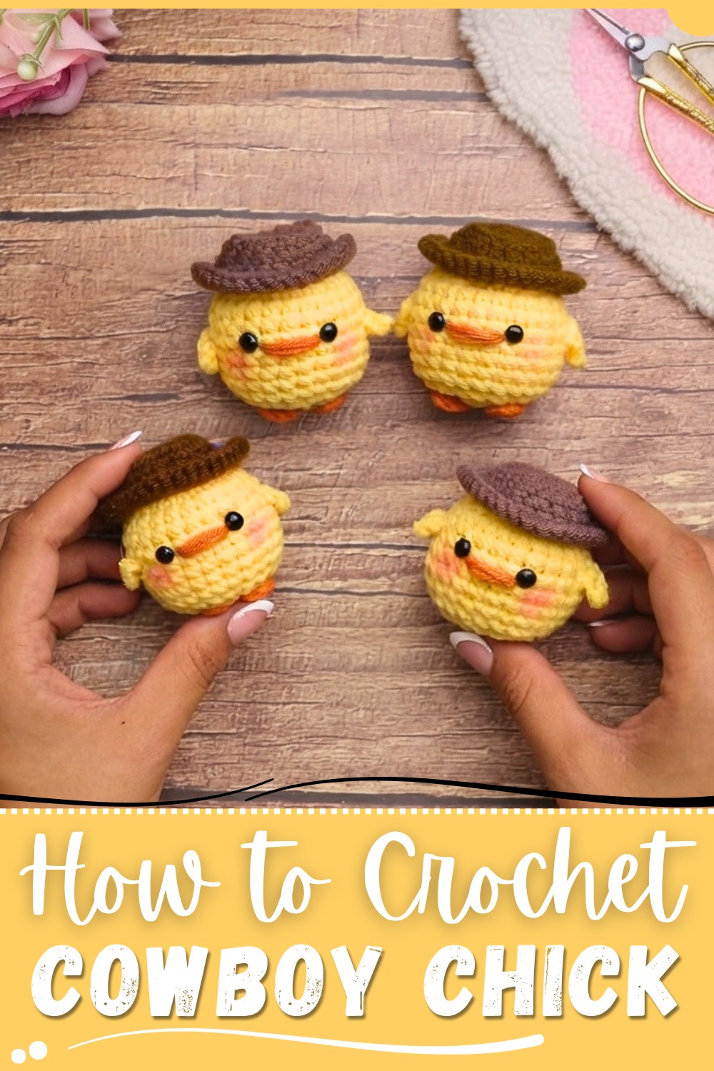 Crochet Cowboy Chick Pattern