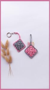 Crochet Envelope Keychain Pattern 1
