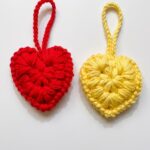Crochet Heart Keychain Pattern 5