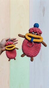 Crochet Monster Key Case Pattern 2