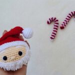 Crochet Santa Claus Christmas Ornament 1