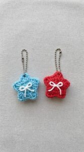 Crochet Star Charm Pattern 3
