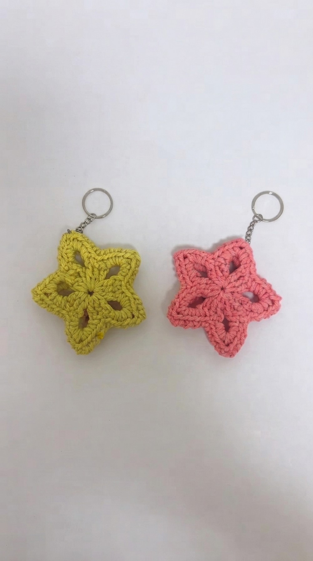 Crochet Star Keychain Pattern 2