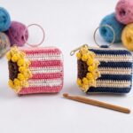 Easy And Simple Crochet Sunflower Wallet Pattern 1