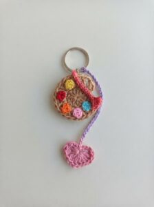 Crochet Bookmark Keychain Free Pattern