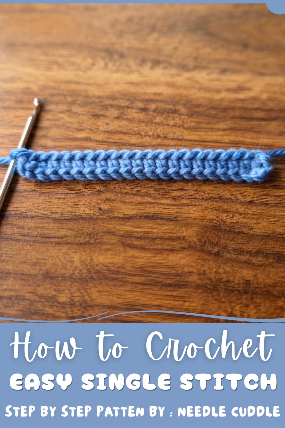 How to Create Single Crochet Crochet Pattern Crochet Tutorial for Beginner Single Crochet 1