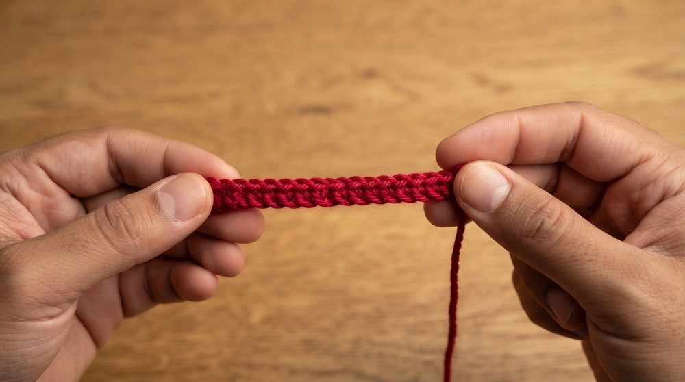 How to crochet chains stitch Crochet tutorial Crochet Crochet for beginner Chain (4)