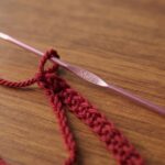 How to crochet chains stitch Crochet tutorial Crochet Crochet for beginner Chain (8)