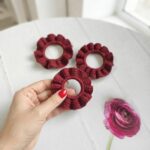 knitted hair bands crochet elastic band 9