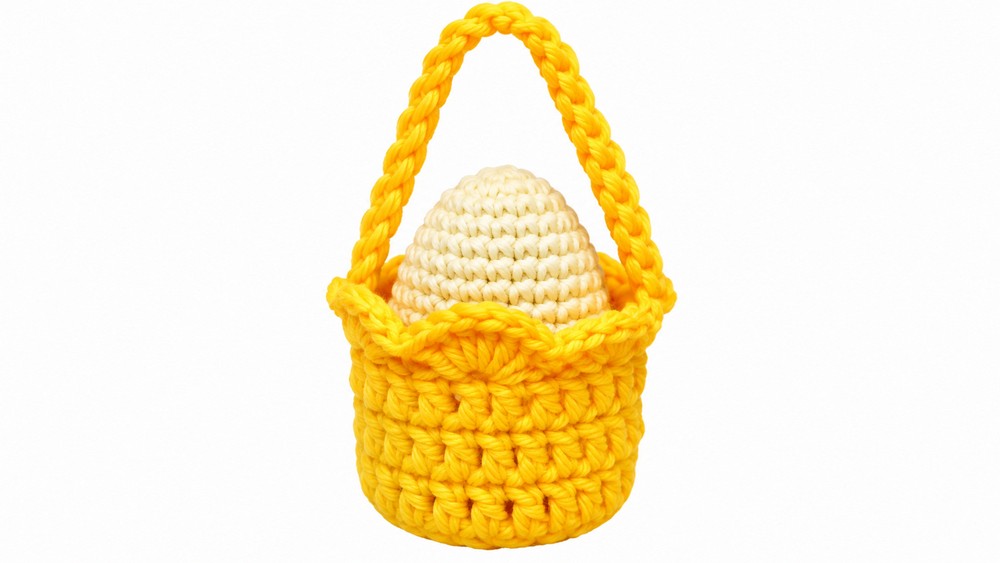 Crochet Mini Basket Pattern 5