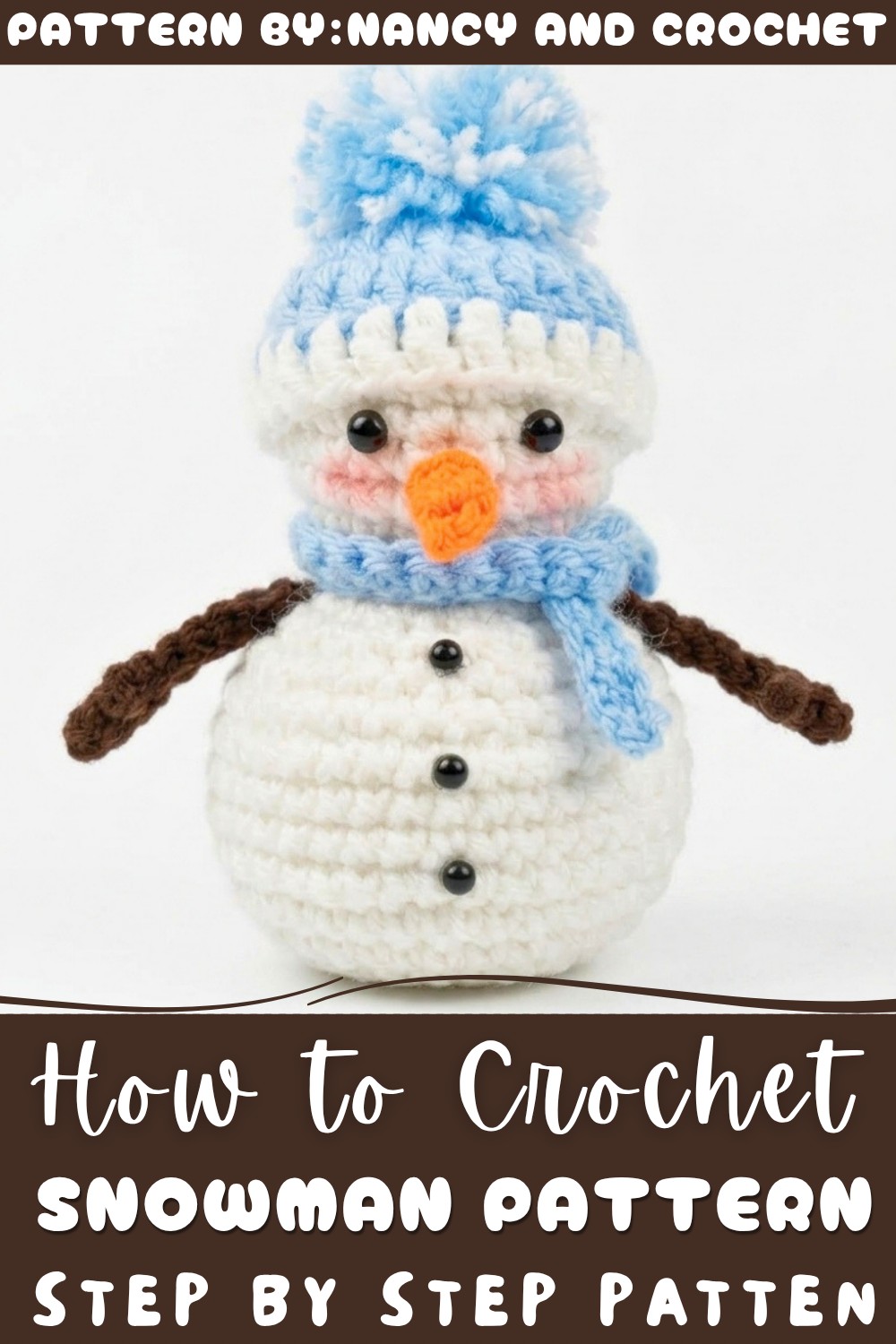 Crochet Snowman Pattern