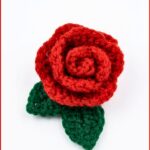 Crochet Beautiful Mini Rose Pattern 6