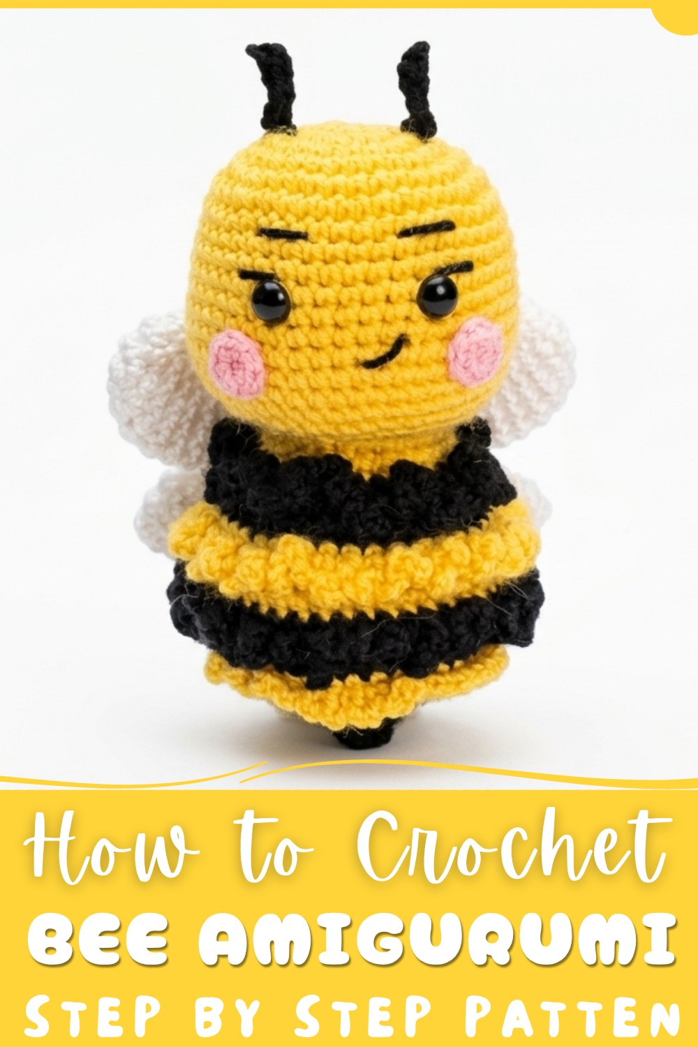 Crochet Bee Amigurumi Pattern