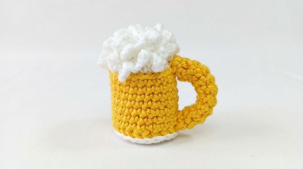 Crochet Beer Mug Pattern 5