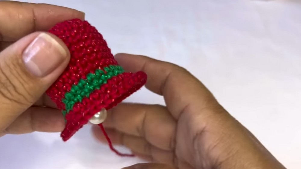 Crochet Christmas Bell Pattern 4