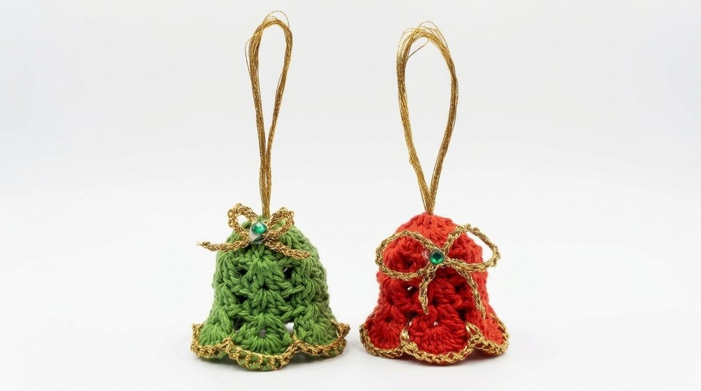 Crochet Christmas Bell Pattern 5