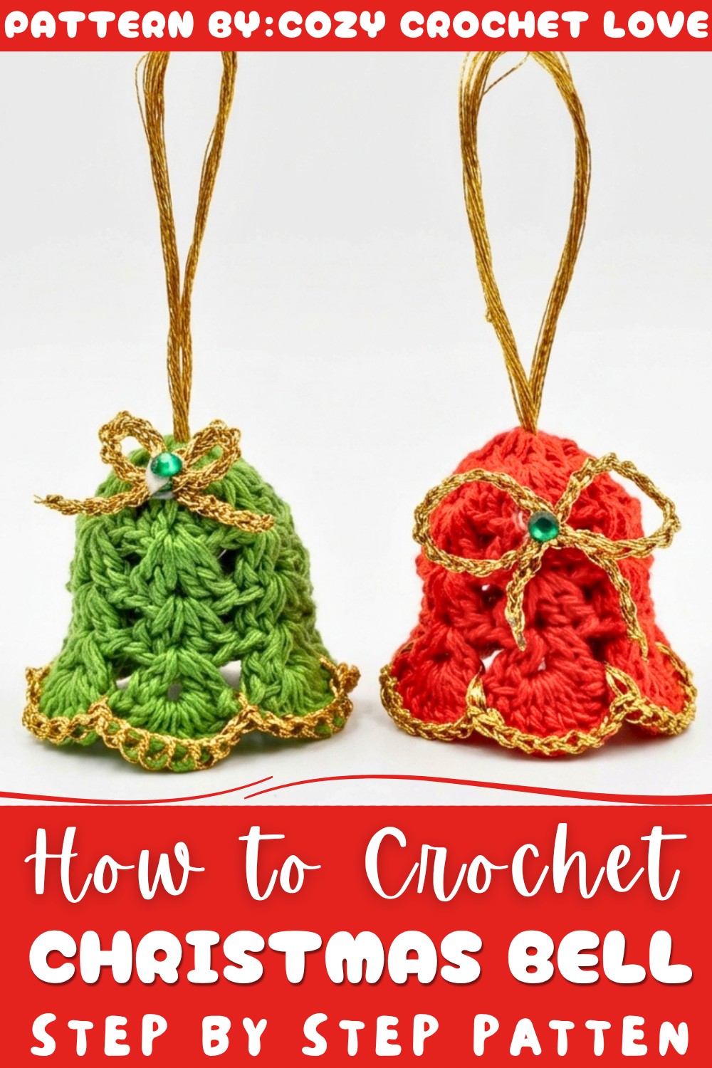 Crochet Christmas Bell Pattern