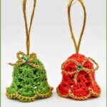 Crochet Christmas Bell Pattern 6