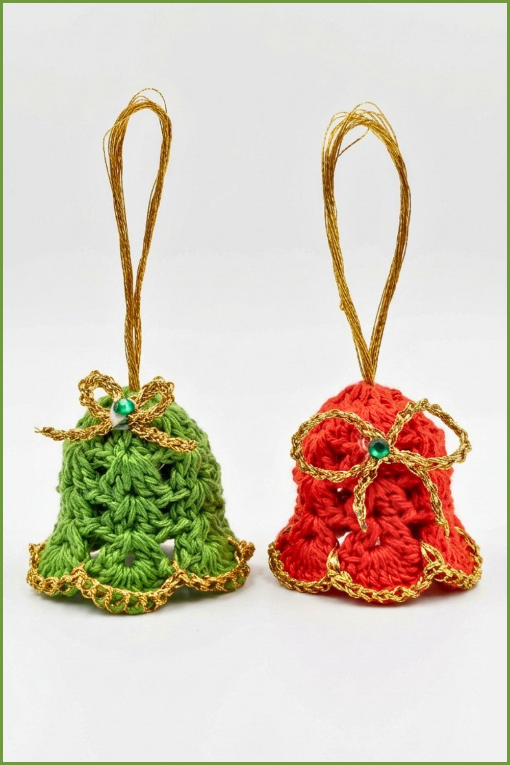 Crochet Christmas Bell Pattern 6
