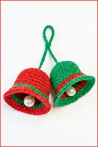 Crochet Christmas Bell Pattern 6