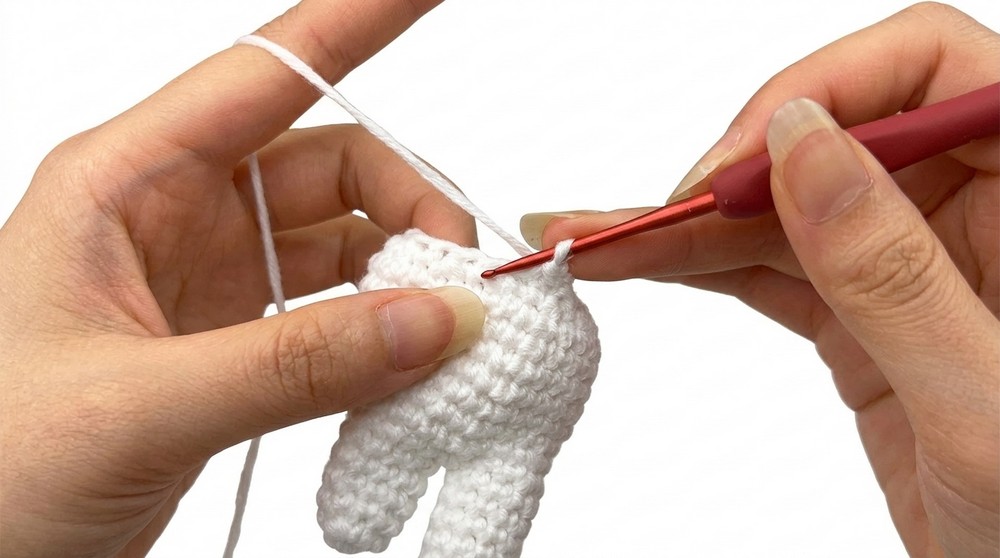 Crochet Christmas Bunny Pattern 2