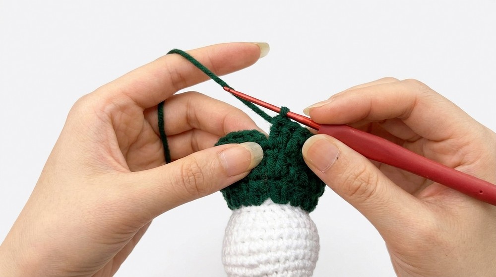 Crochet Christmas Bunny Pattern 4