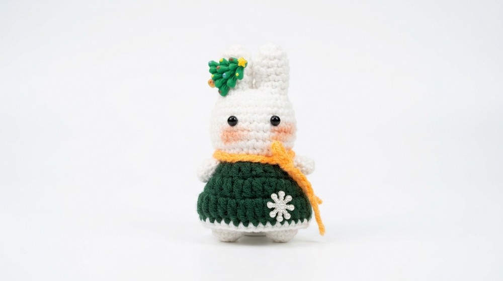 Crochet Christmas Bunny Pattern 5