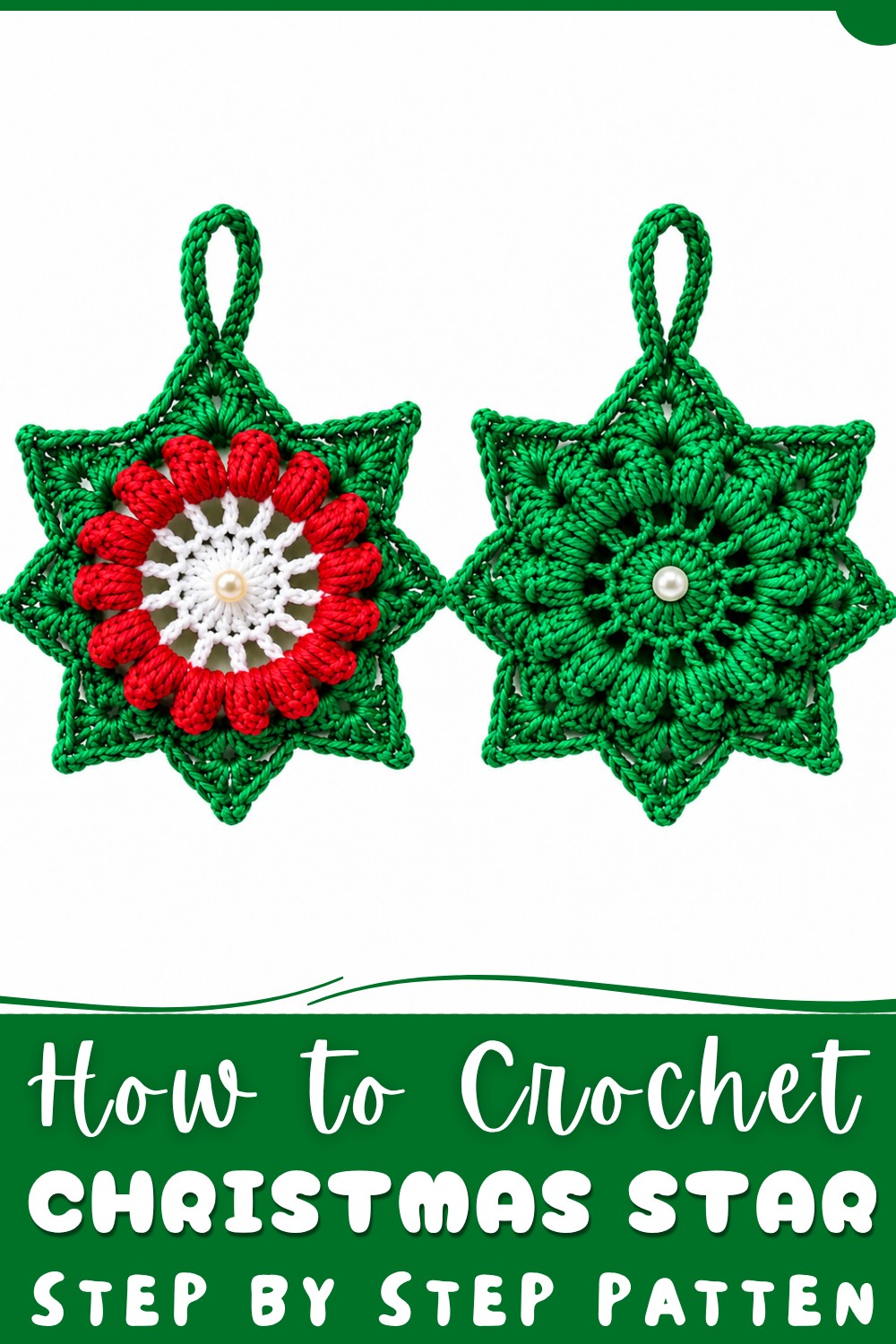 Crochet Christmas Flower Star Pattern
