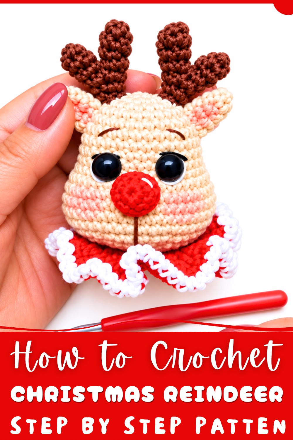 Crochet Christmas Reindeer Pattern