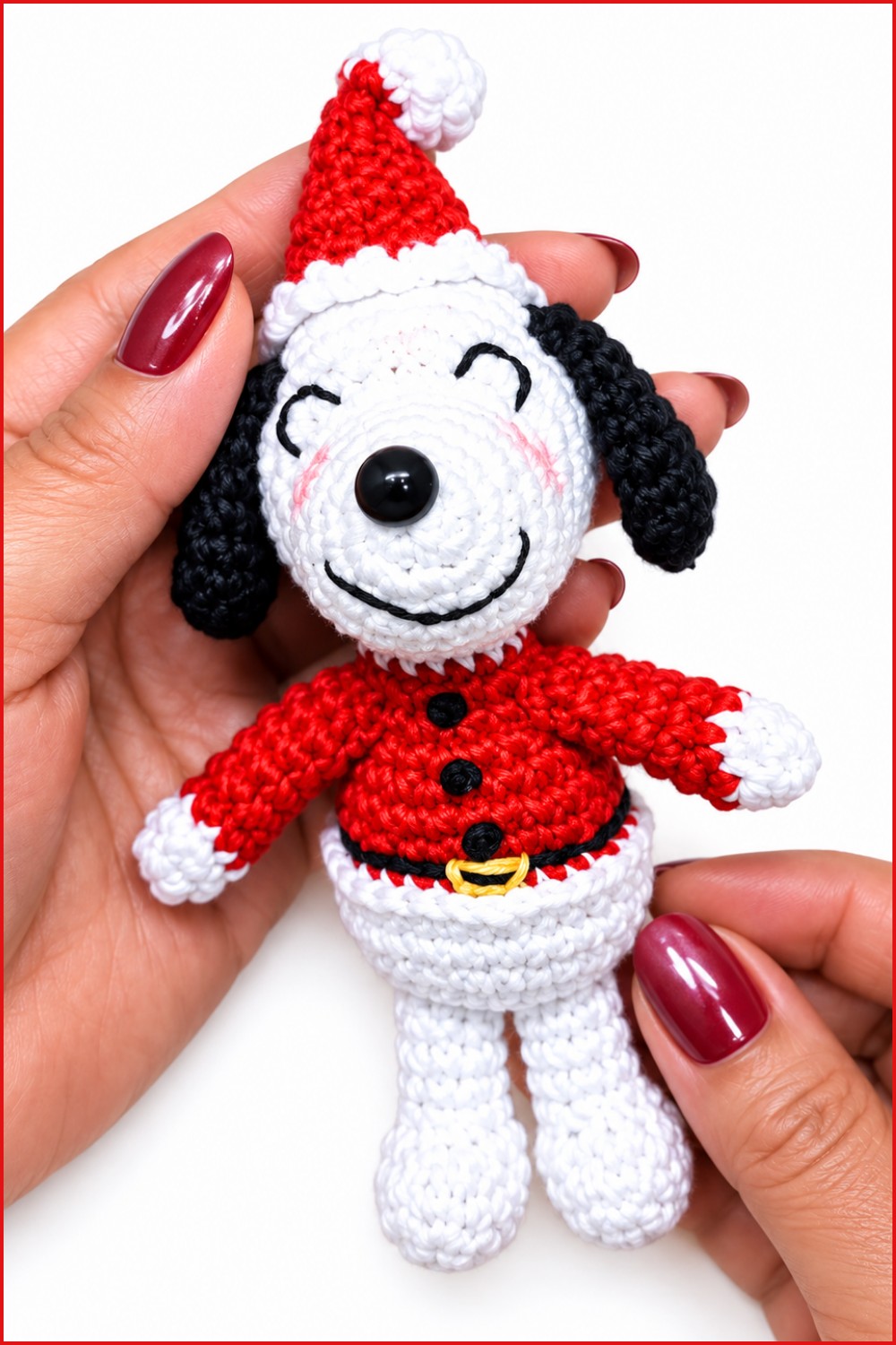 Crochet Christmas Snoopy Pattern 6