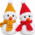 Crochet Christmas Snowman Pattern 5
