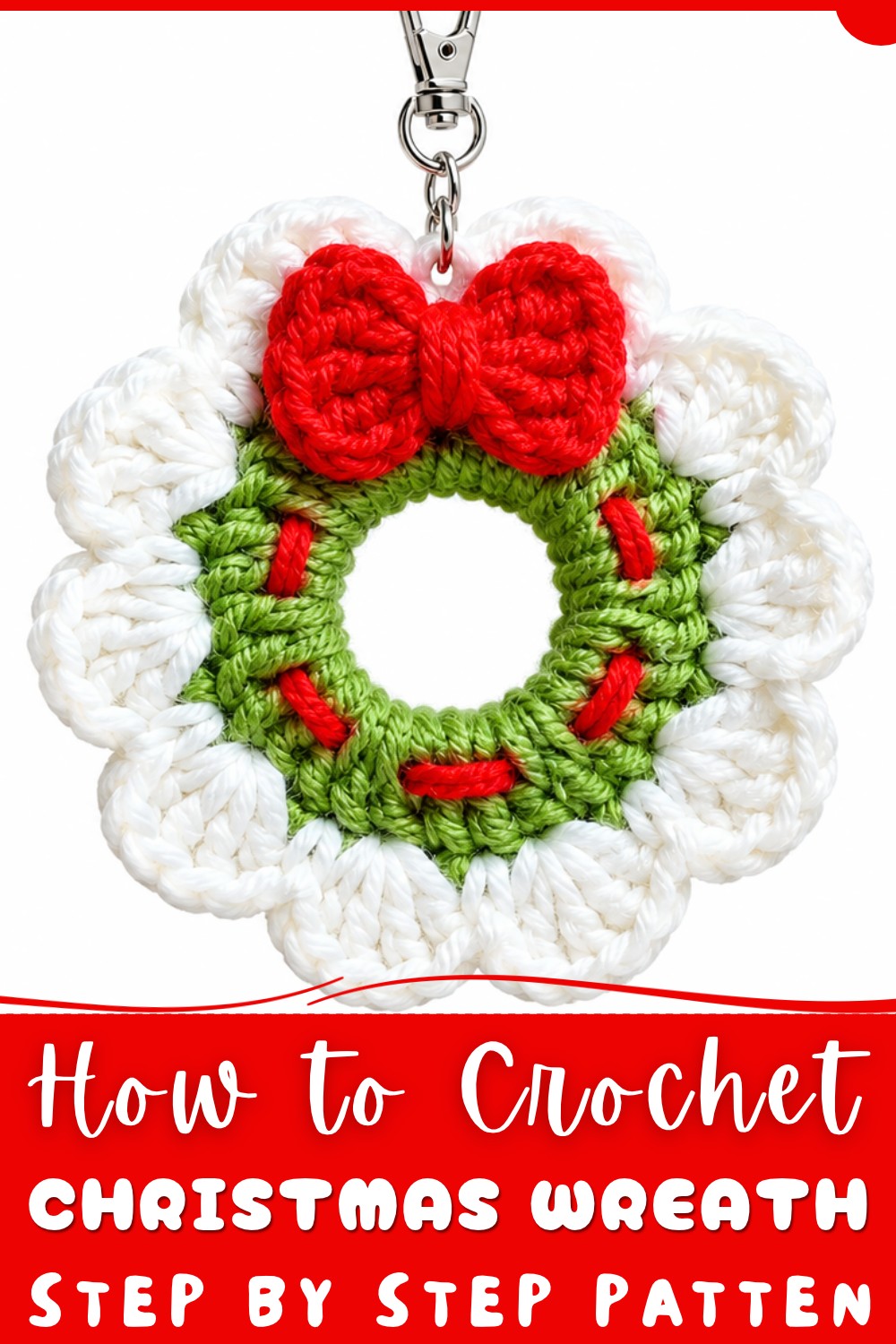 Crochet Christmas Wreath Pattern