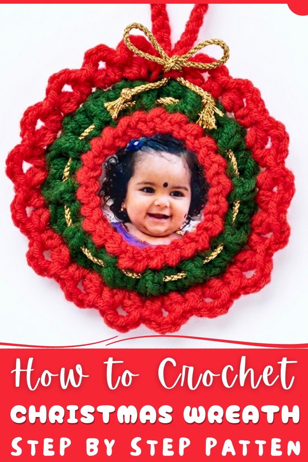 Crochet Christmas Wreath Pattern