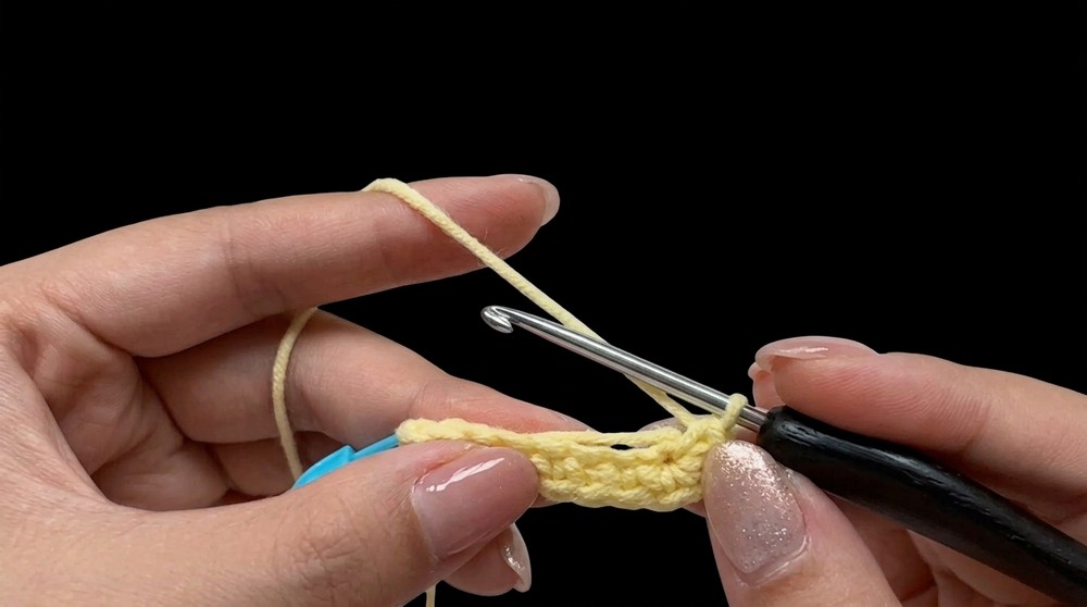 Crochet Earphone Case Bag Pattern 1