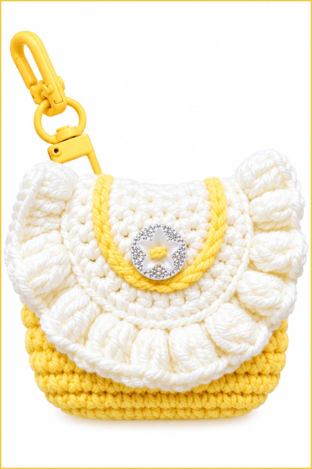 Crochet Earphone Case Bag Pattern 6
